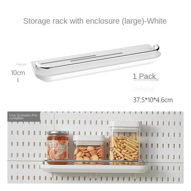 Nail Board Accessories Combination Wall Storage Rack, Suitable For Bedroom, Study, Kitchen,-HAPDEN