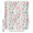 White, variant on Tropical Plants Bathroom Shower Curtains with 12 Hooks Polyester Waterproof Shower Curtain for Stalls and Bathtubs Summer Botanical Jungle Palm Leaves Decorative Bathroom Privacy Curtain 72x78 Inches