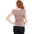 thumbnail image 4 of Cowl Neck Ruched Top, 4 of 4