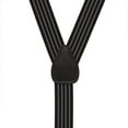 thumbnail image 3 of Suspender Store Pinstripe Pattern Suspenders - 1.25-Inch Wide Elastic - Y-Back - Clip - 4 Colors, 3 of 4