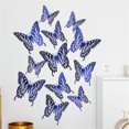 thumbnail image 4 of Vaidha 12PCS Metal Texture Hollow Wall Sticker, 4 of 6