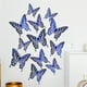 thumbnail image 4 of 12 pegatinas de pared de mariposa hueca con textura de metal 3D. Wmkox8yii fhajkh529, 4 of 6