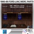 thumbnail image 2 of Detroit Iron OEM 1980-1989 Ford / Lincoln / Mercury Parts Manuals (Only) on CD, 2 of 2