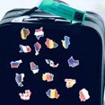 thumbnail image 2 of 150 hojas de pegatinas de avión, pegatinas de banderas de países, pegatinas para maletas de viaje, álbumes de recortes, tazas y maletas., 2 of 8
