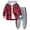 Red, variant on Ketyyh-chn99 Toddler Boy Winter Clothes 3Y 4Y 5Y 6Y 7Y Toddler Boys Clothes Button Plaid Hoodie Jacket Sweatpants Sets 2 Pieces Boys Clothes Outfits Size for 4-5 Years,Black