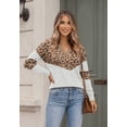 thumbnail image 3 of Zeagoo Womens Sweaters Fall V Neck Long Sleeve Tops Business Casual, 3 of 6