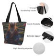 thumbnail image 3 of Bingfone Garden Meditating Weasel Women Shoulder Tote Bags Casual Bag Ladies Shopping Handbag, 3 of 6