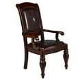 thumbnail image 5 of Steve Silver Antoinette Indoor Dining Side Chairs, Set of 2, Cherry, 5 of 7
