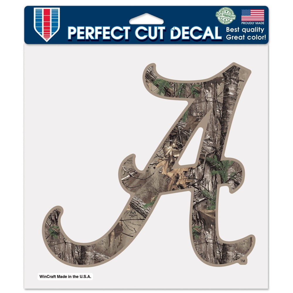 NCAA Wisconsin Badgers Realtree Perfect Cut Color Decal 8 x 8-Inch 