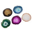 thumbnail image 1 of Rebanadas de ágata Colgante, Rebanadas de ágata de cristal, Piedra de ágata, Cristal de cuarzo, Joyas, Colgantes, Collares, Encantos, Decoración para el hogar Estera de la taza, 1 of 9