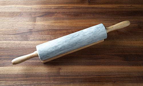 NEW Fox Run Marble Rolling Pin and Base FREE SHIPPING