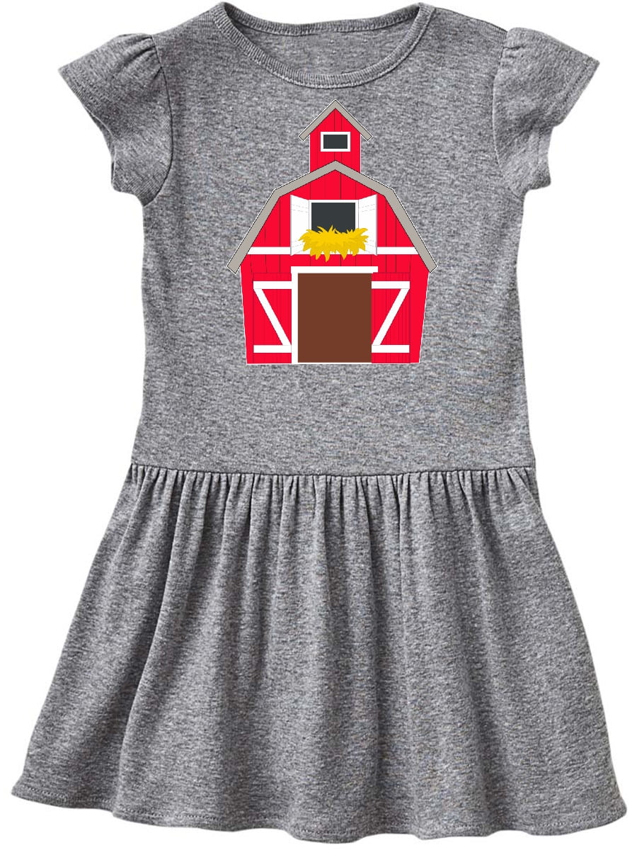 red barn dress