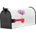 thumbnail image 2 of Mailbox Cover, Spring Purple Abstract Flower Bloom Mailbox Wrap Magnetic Mailbox Covers for Garden Yard Outdoor Decoration,Farmhouse Home Mailbox Post Box Cover Wraps Large Size 21"x25.5", 2 of 6