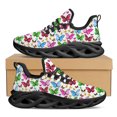 thumbnail image 1 of Zapatillas deportivas con estampado de mariposas, zapatillas para correr de marca Cushion, zapatillas para caminar súper populares, zapatos casuales., 1 of 6