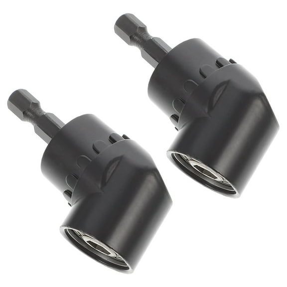 2pcs Driving Power Screwdriver Corner Angle Adapter Drill Attachment Extension Bit