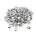 thumbnail image 1 of LOVIVER 200 Pieces Aluminum Sleeves Fixing Clips Clothes Lines Crimping Loop Sleeves, 1 of 8