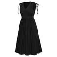 thumbnail image 7 of Fesfesfes Evening Gowns for Women Formal Dress Casual V Neck Sleeveless Dress Night Gown Party Dress, 7 of 7