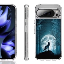 For Google Pixel 10 / 10 Pro Shockproof Phone Case, by OneToughShield - Wolf Moon