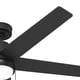 thumbnail image 2 of Ventilador de techo Hunter Mansilla negro mate 52 pulgadas, 2 of 5