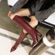 thumbnail image 4 of Botas de moda de talla grande para mujer, zapatos de tacón alto de tubo largo de otoño, botas puntiagudas, botas de caballero Wmkox8yii  hfjk850, 4 of 8