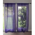 thumbnail image 2 of Floral Lace Sheer Curtain Window Panel 58" Wide, 2 of 4