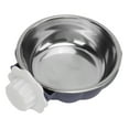 thumbnail image 2 of Stainless Steel Hanging Dog Bowl, Removable Feeder, Multifunctional Use, Pumpkin Shape, Large Caliber Open Bowl, For Cats Dogs Birds Guinea Pigs, 2 of 8