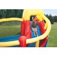 thumbnail image 2 of Little Tikes Double Fun Slide 'n Bounce Outdoor Kid's Inflatable Bouncy House, 2 of 2