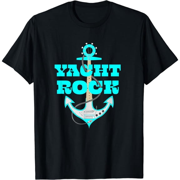 Yacht Rock Electric, Guitar T-Shirt mens t hirt men，black，women，misfits，journey ，boys