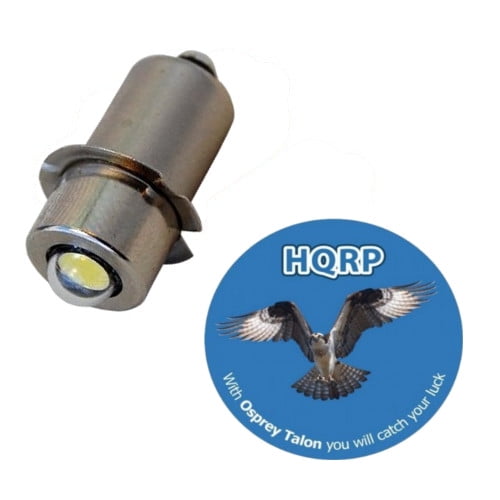 HQRP High Power 3w LED Replacement Flashlight Bulb For Maglite 3 4 5 6 D Cell Lanterns Flashlights Torchs 3.2v 9V