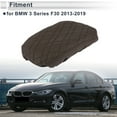 thumbnail image 3 of Car Center Console Cover for BMW 3 Series F30 2013-2019 Deep Brown 1 Pc, 3 of 7