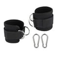 thumbnail image 1 of 2 piezas de correas de tobillo, accesorio de Cable para gimnasio, accesorios para máquinas, puños de tobillo para entrenamiento de glúteos, abductores, 1 of 8