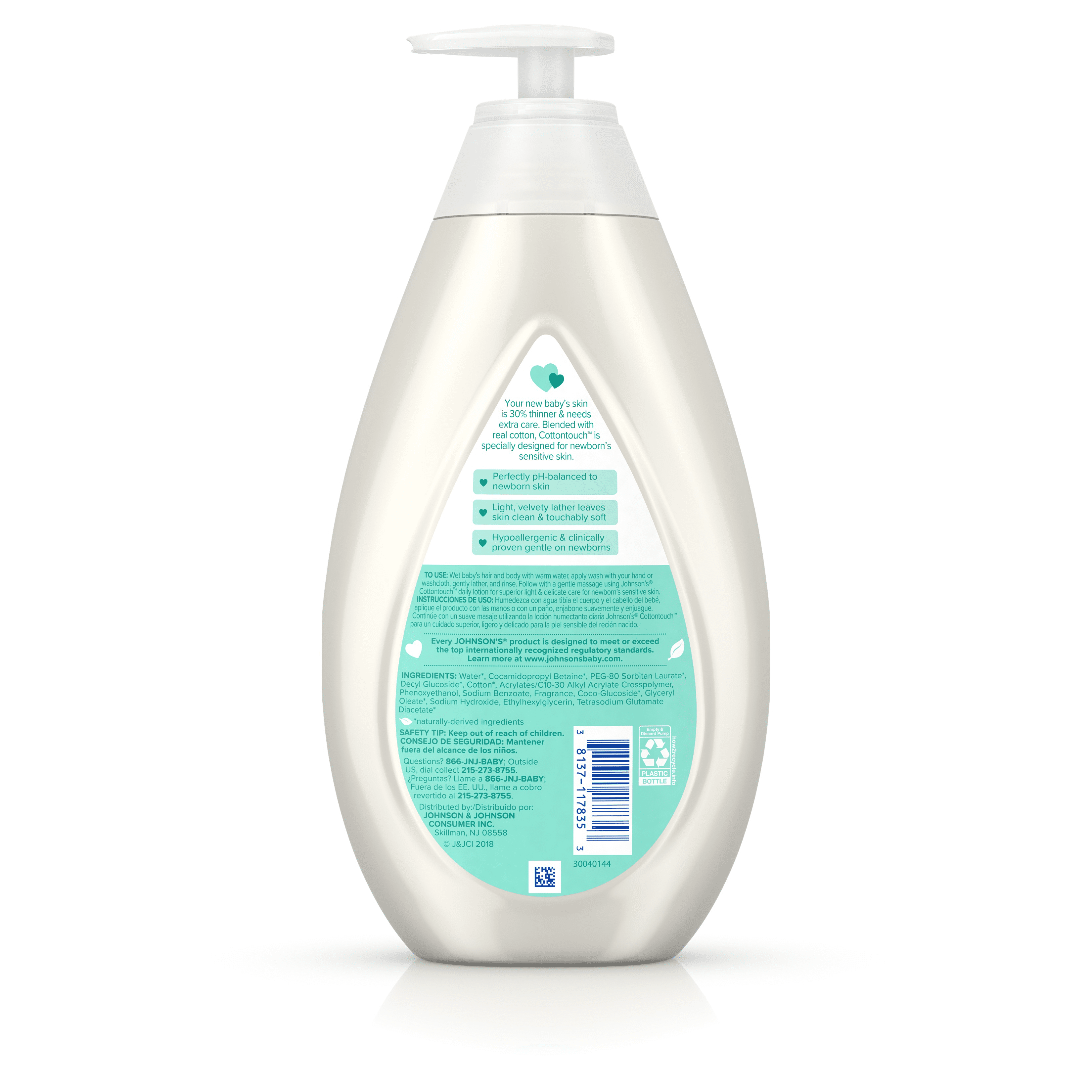 johnson's baby sensitive touch