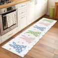 thumbnail image 3 of Easter Rabbit Large Area Rugs for Bedroom Living Room, Soft Non Slip Carpet Bedside Rug, Pink Blue Green Bunny Spring Polka Dots Rectangular Floor Cover Kitchen Accent Rug 2'x6' for Office, 3 of 9