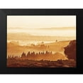 thumbnail image 2 of Ball, Susan 14x12 Black Modern Framed Museum Art Print Titled - Sunset Over Forest, 2 of 5
