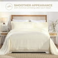 thumbnail image 3 of BNM 2 Piece Modern Cotton Blend Ivory Bedspread Set, Twin, 3 of 8