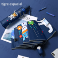 thumbnail image 2 of Paraguas Sombrilla Infantil, Automático Para Niño Color:4 gato astronauta, 2 of 5