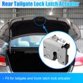 thumbnail image 3 of Unique Bargains Rear Tailgate Lock Latch Actuator Replacement No.7L8Z7843150A for Ford Escape 3.0L V6 - Gas 2001-2007, 3 of 7