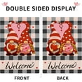 thumbnail image 6 of Valentines Day Garden Flag 12x18 Inch Double Sided Love Gnomes Yard Flag Valentine‘s Day Seasonal Holiday Outdoor Decoration, 6 of 6