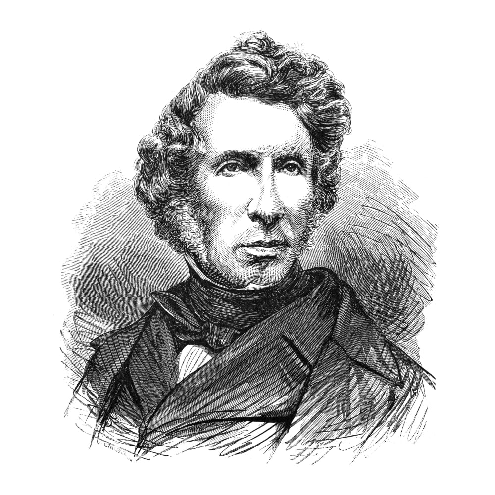 Friedrich W hler 1800 1882 Ngerman Chemist Wood Engraving 