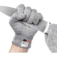 thumbnail image 1 of Guante anticorte 1 par de guantes anticorte, protección de grado alimenticio 5, guantes de seguridad para pelar y cortar en la cocina, 1 of 4