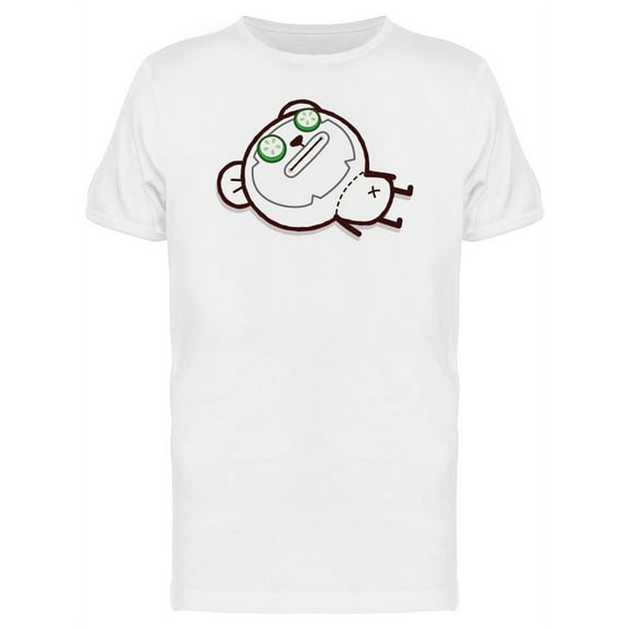 Bear Spa With Cucumber Mask Tee Men's -Image by Shutterstock