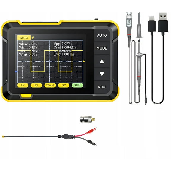 FNIRSI-DSO 152 handheld small oscilloscope portable digital oscilloscope beginner teaching maintenance