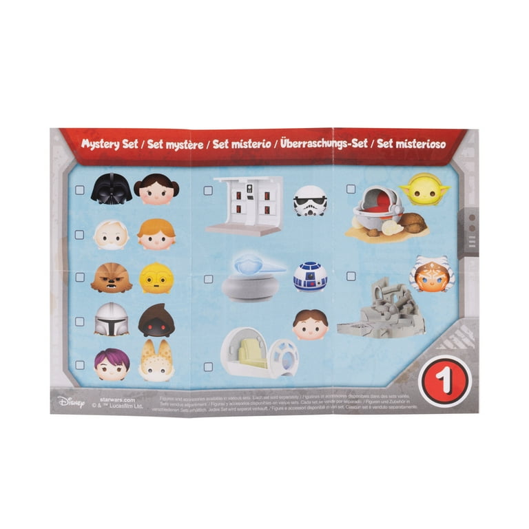 Disney Star Wars Tsum Tsum Blind Pack Figures Set with 10 Mystery