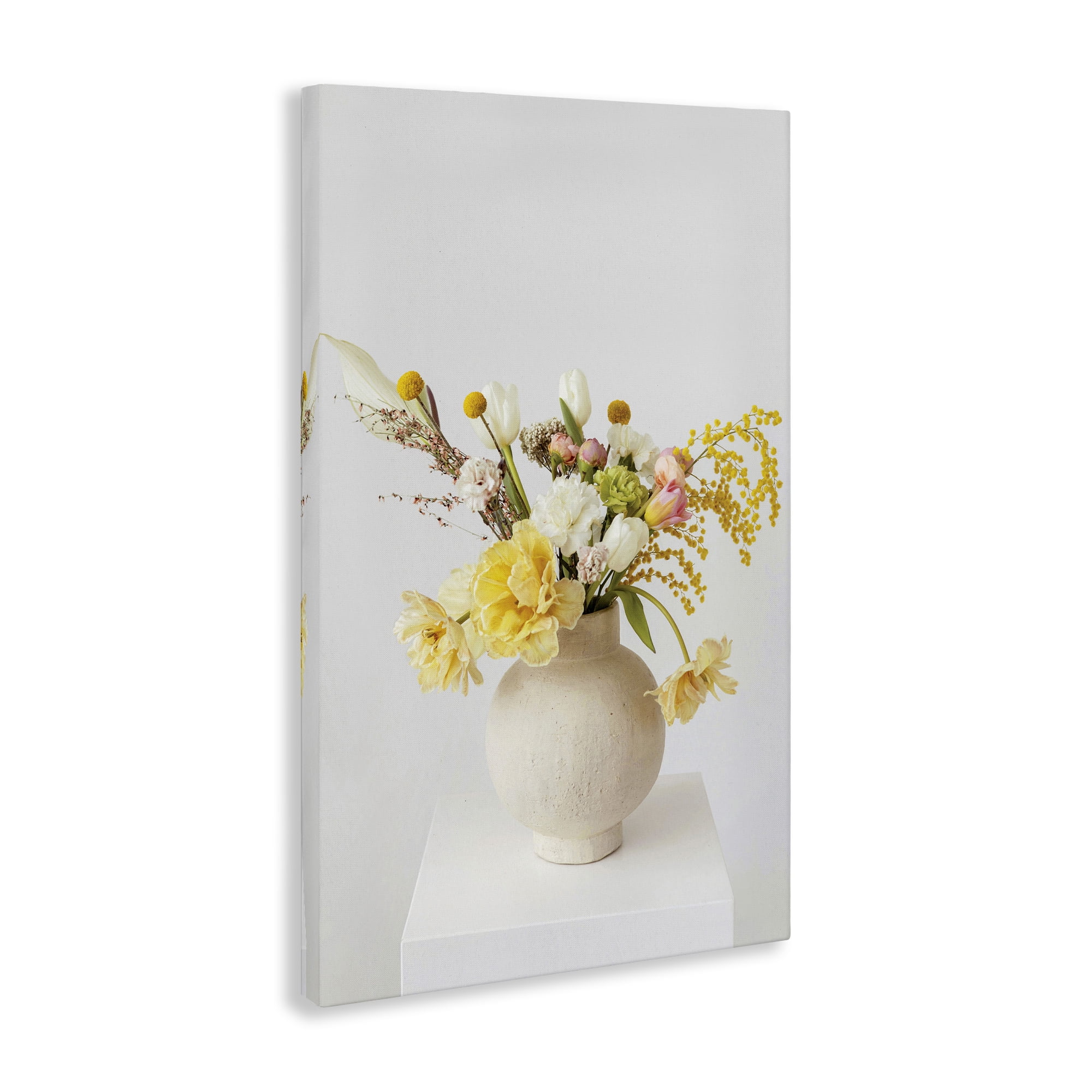 Stupell Industries Simple Vase Photography Botanical & Floral Photography Gallery Wrapped Canvas Art Print Wall Art, 16 x 24