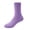 Purple, variant on Fancifize Girls Boys Cotton Socks Kids Soft Strentch Bereathable Baisc Solid Color Ribbed Mid Socks 1-12 Years