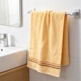 thumbnail image 5 of Celsvanis Face Towel Soft Highly Absorbent Quick Dry Hand Towel Facial Washcloth Soft Bath Towel for Home Bathroom Daily Spa Hotel Use, Yellow, 5 of 7