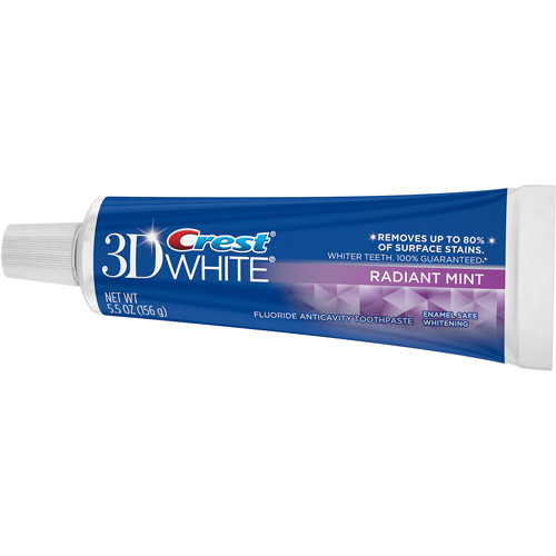 Crest 3D White Toothpaste Radiant Mint 4.8 oz (3 pack)