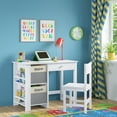 thumbnail image 6 of RiverRidge Kids 2pc Two-Tone Collapsible Cube Fabric Storage Bins with Handles - Gray, 6 of 7