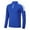 Blue, variant on SYMOID Big & Tall Men's 3XL Blue Long Sleeve Athletic Top - Half-Zip Stand Collar, Stretch Nylon Spandex, Breathable Color Block, Windproof Cuffs for Gym Running Daily Wear