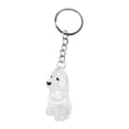 thumbnail image 3 of Llavero con forma de perro, llavero para recoger pelo de mascota, portátil, ligero, recuerdo para mascotas Beagle, 3 of 9